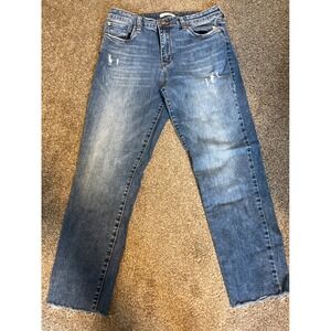STS Blue Caroline High Rise Cropped Straight Leg Jeans Women's Size 2